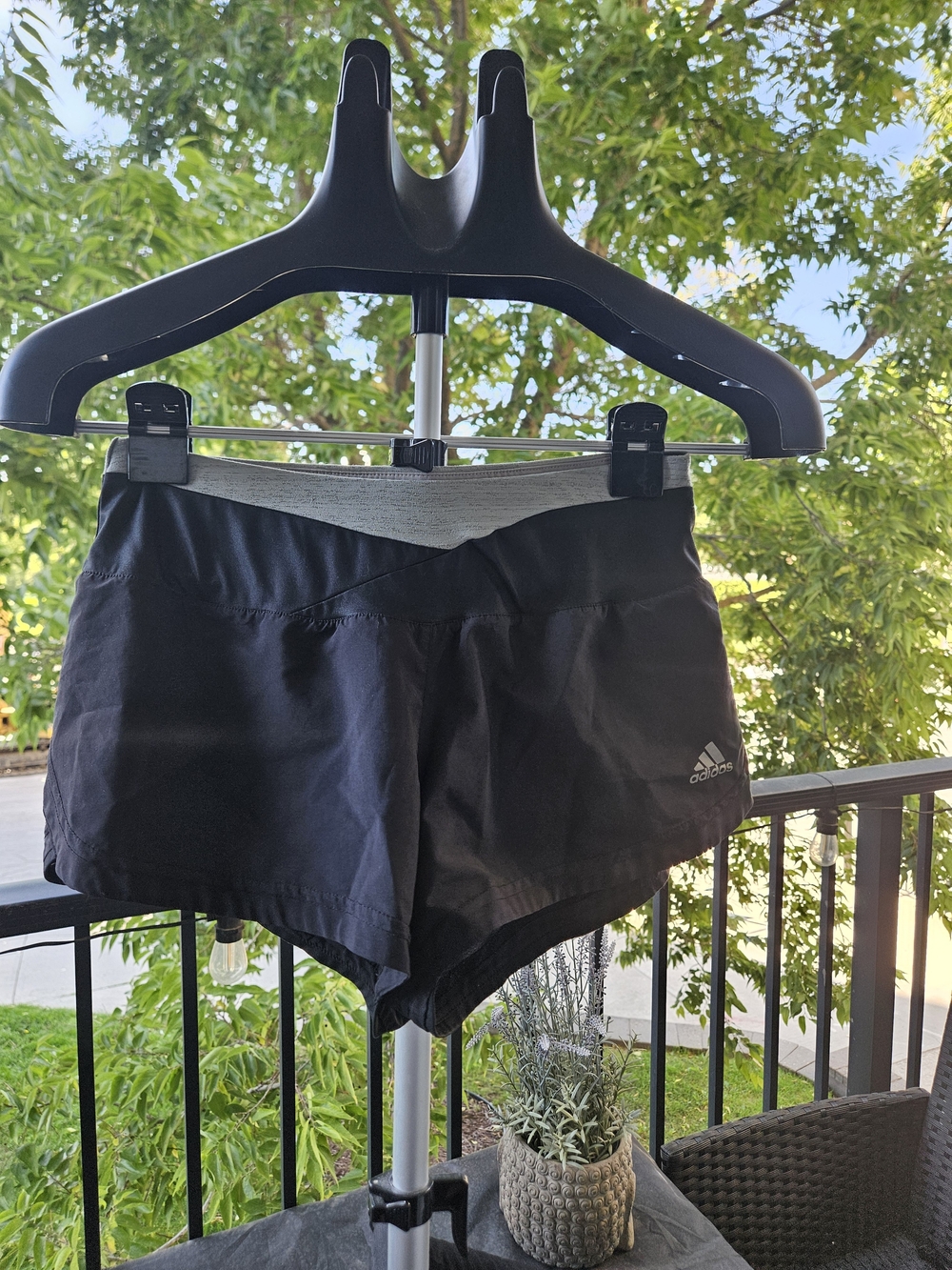 Adidas Black Athletic Shorts